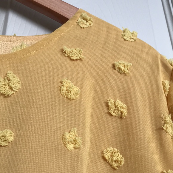 Yellow mini tent dress Size XL . NWOT - Picture 6 of 8